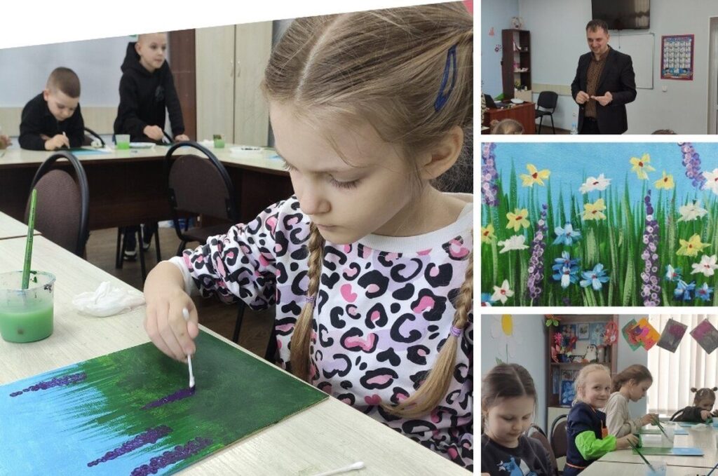 Для вінницької молоді провели майстер-клас із живопису