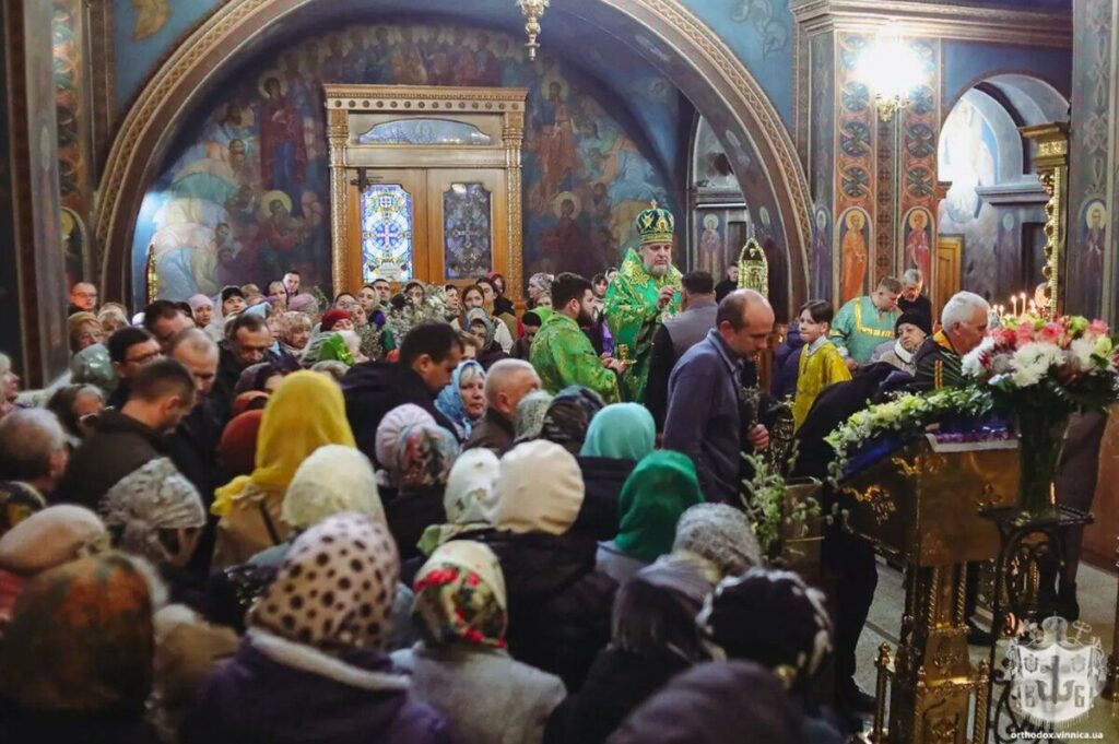 Молитва, благословення та освячення верби: як у Вінниці відзначили Вербну неділю