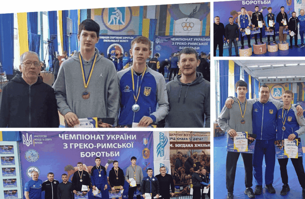 Юні борці з МКДЮСШ «Вінниця» здобули медалі на чемпіонаті України U-17