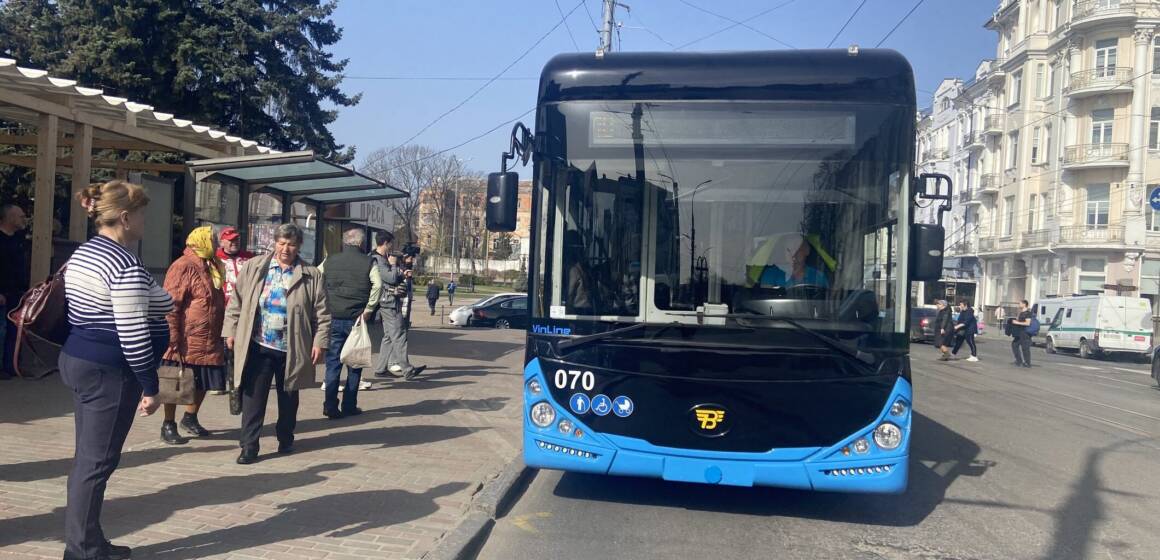 У Вінниці протягом червня змінять маршрути деяких тролейбусів