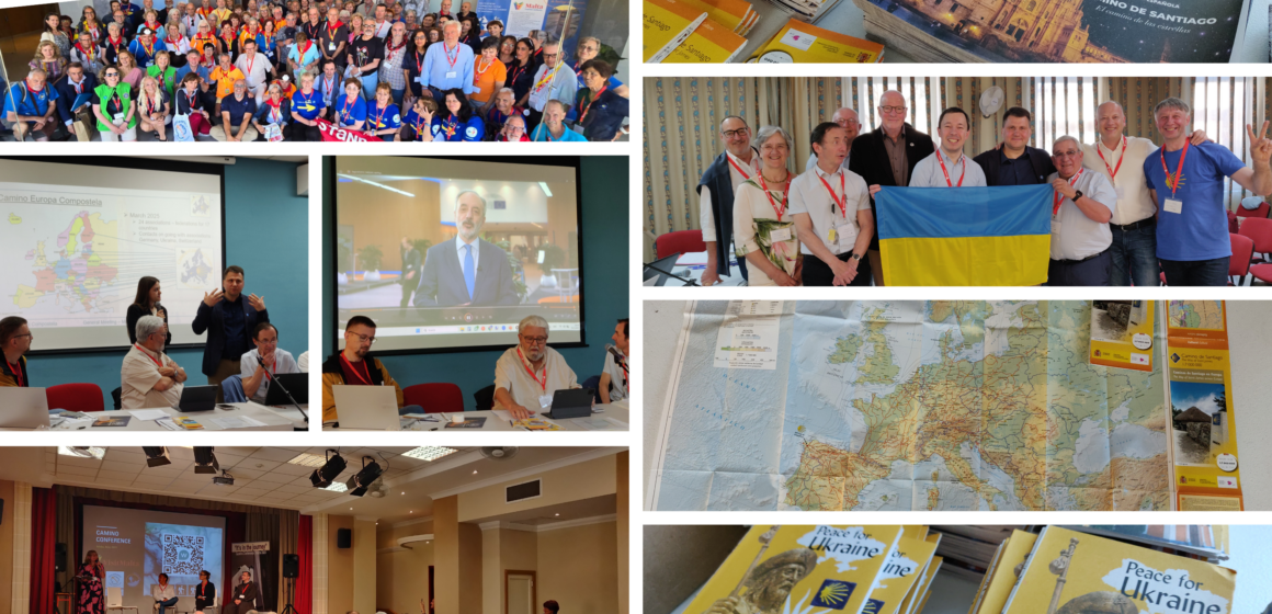 Європейська федерація друзів Шляху святого Якова презентувала креденсіаль на підтримку України і Camino Podolico