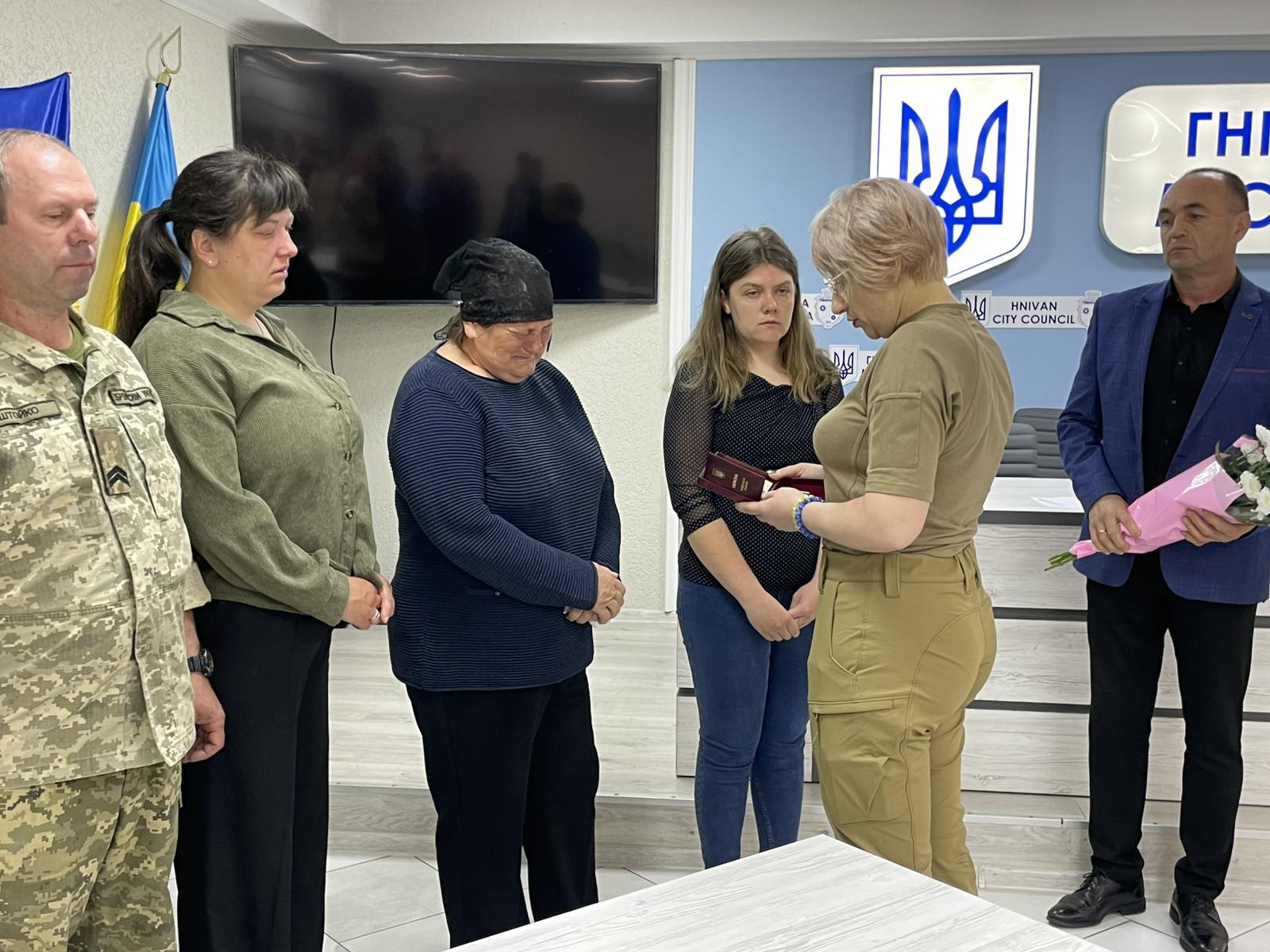 Родині оборонця з Вінниччини вручили орден “За мужність”