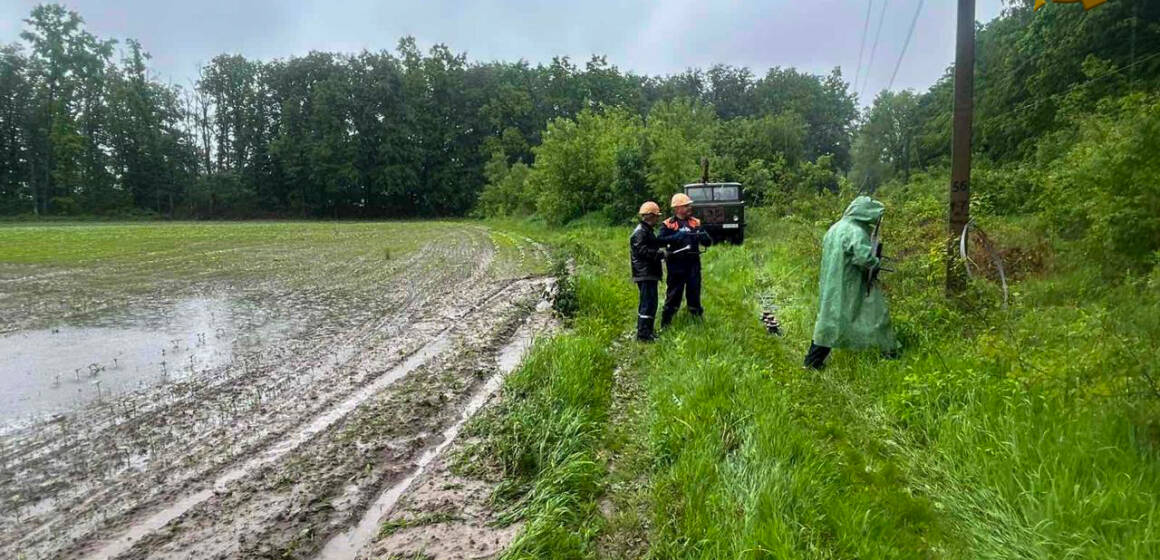 Негода на Вінниччині залишила без світла понад 3 тисячі споживачів