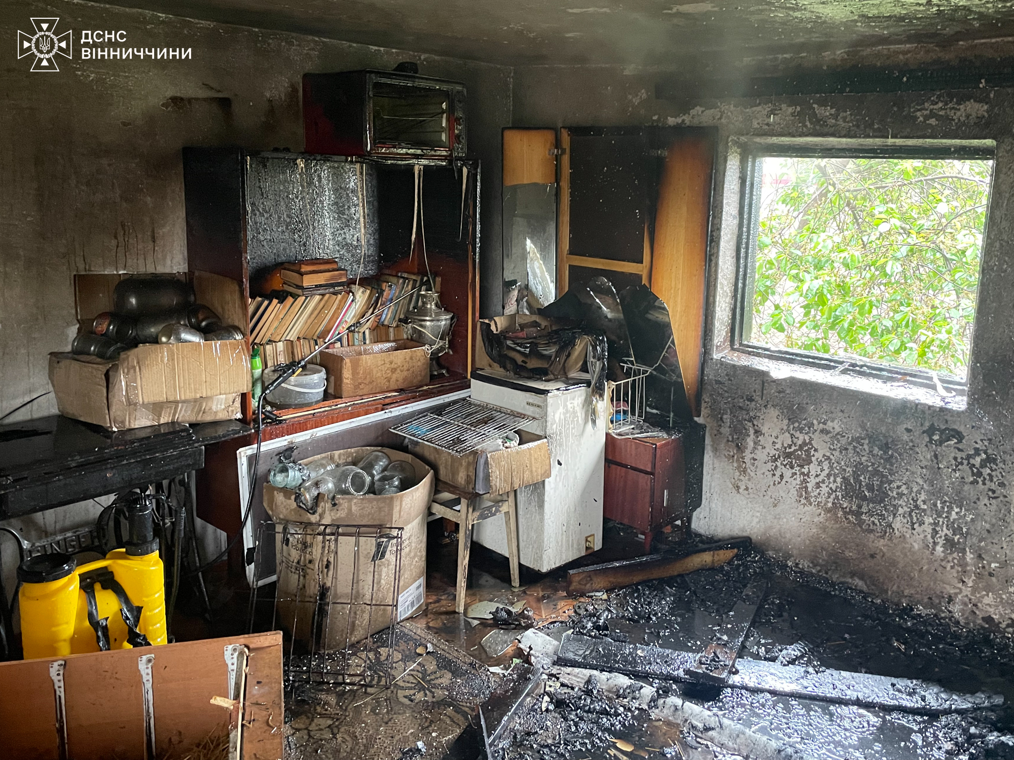 Вісім пожеж за добу: на Вінниччині горіла трава та будинки