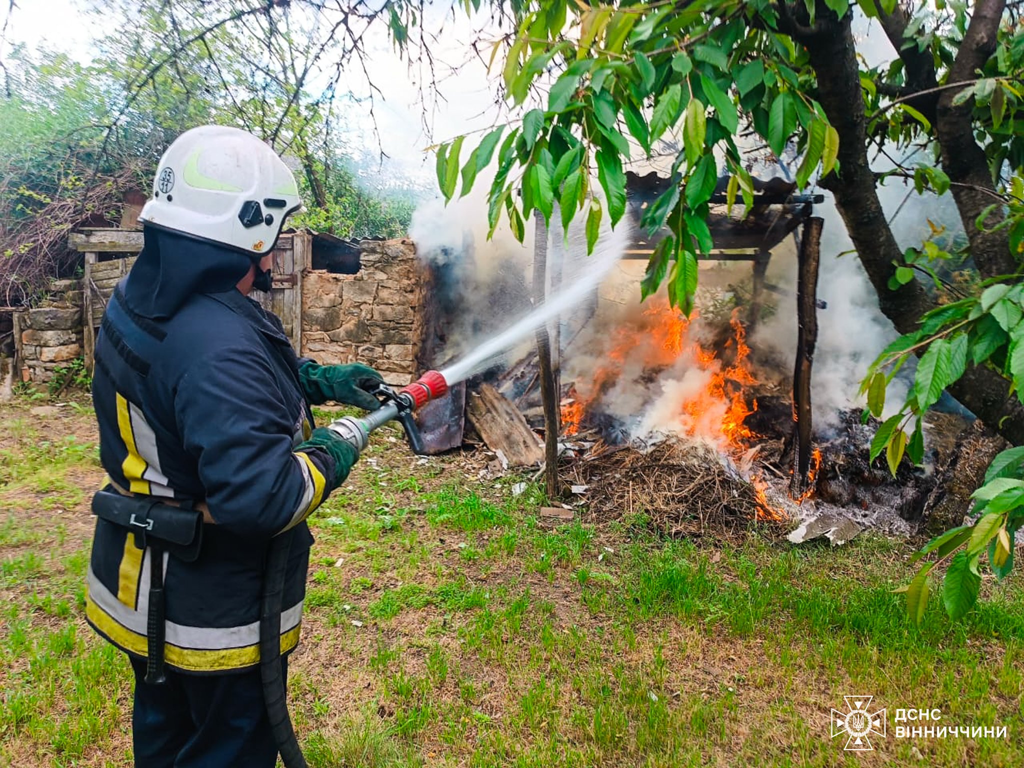 За добу на Вінниччині сталося чотири пожежі: обійшлося без постраждалих