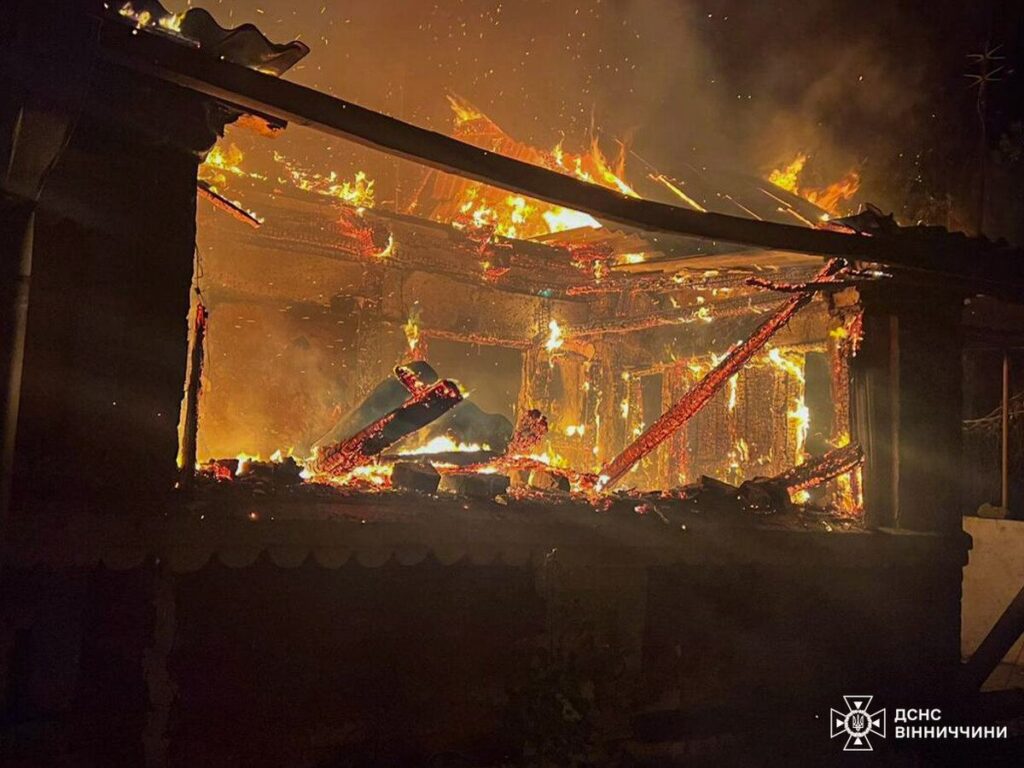 Рятувальники ліквідували чотири пожежі за останню добу на Вінниччині