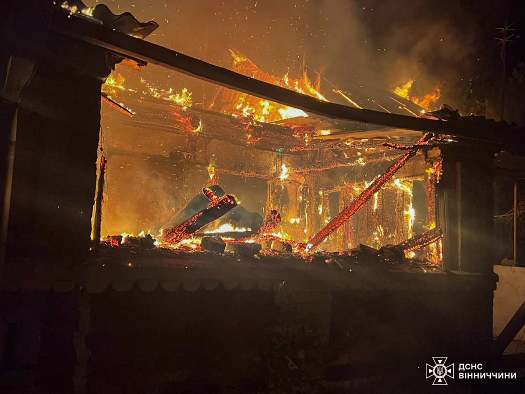 Рятувальники ліквідували чотири пожежі за останню добу на Вінниччині