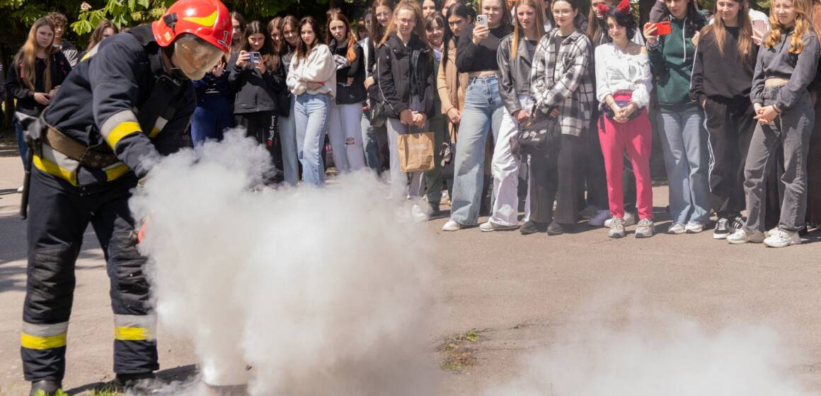 У Вінниці провели День цивільного захисту для студентів профтехосвіти