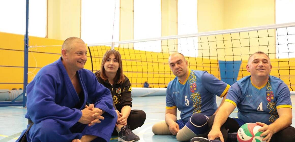На Вінниччині провели відкрите тренування з адаптивних видів спорту для ветеранів війни