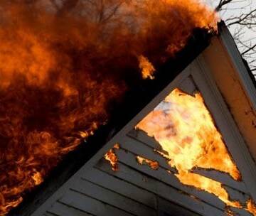 На Вінниччині внаслідок пожежі постраждала жінка