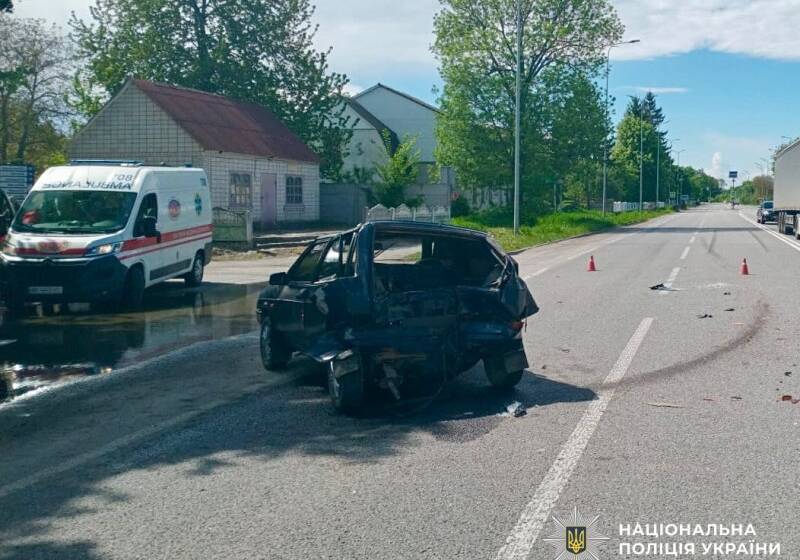 На Вінниччині в ДТП травмувались мати та її 6-річна дитина