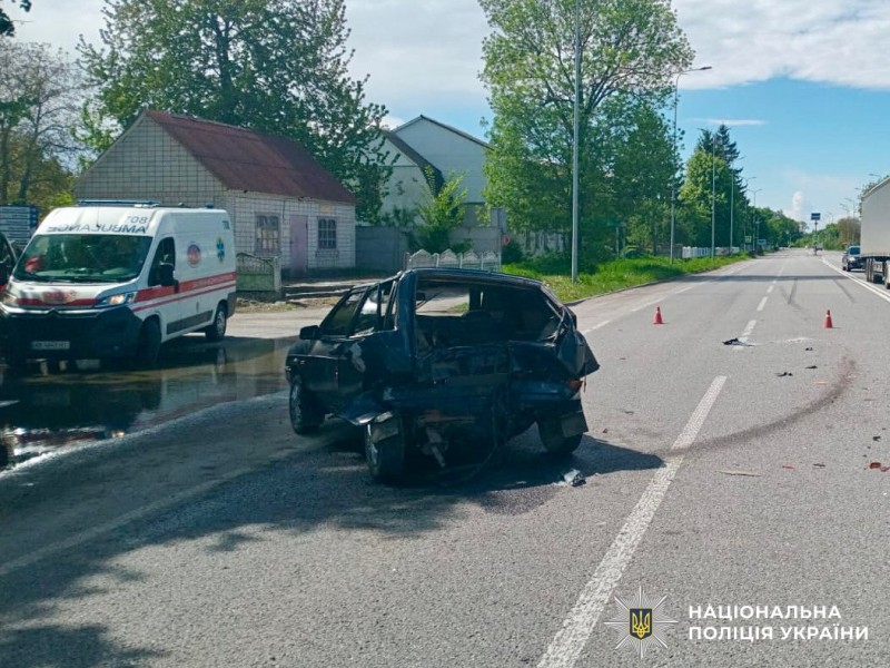 На Вінниччині в ДТП травмувались мати та її 6-річна дитина