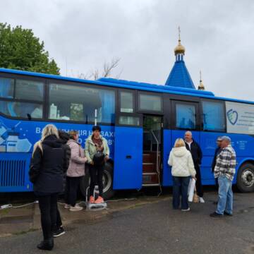 Вакцинація та обстеження: мобільна амбулаторія і вакцинобус побували в Мурованих Курилівцях