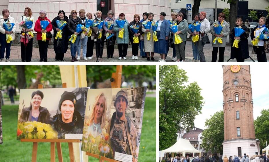 «Серце матері воїна»: у Вінниці вшанували жінок, які втратили дітей на війні