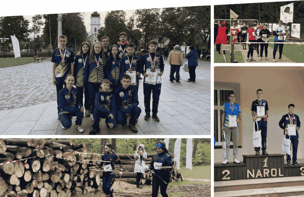 Вінничани тріумфували на чемпіонаті зі спортивного радіоорієнтування в Польщі