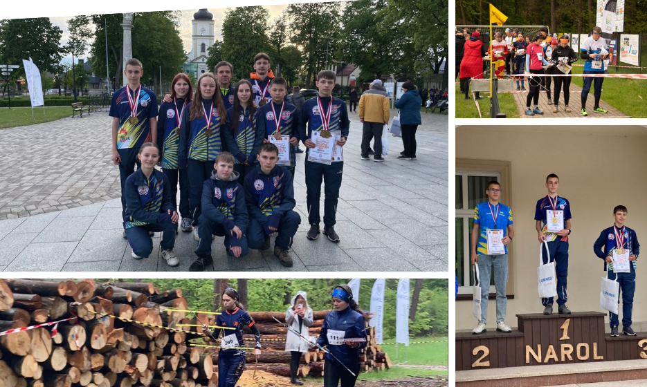 Вінничани тріумфували на чемпіонаті зі спортивного радіоорієнтування в Польщі