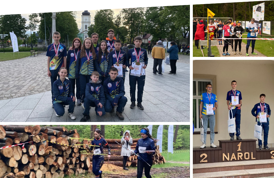 Вінничани тріумфували на чемпіонаті зі спортивного радіоорієнтування в Польщі