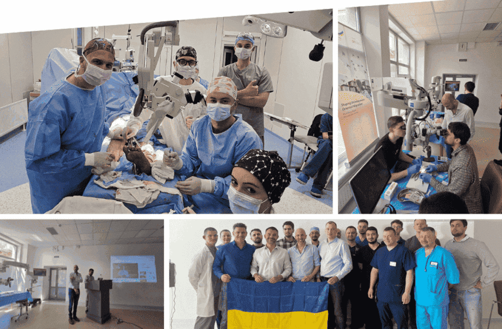 У Вінниці відбувся міжнародний курс з мікрохірургії та лікування фантомного болю