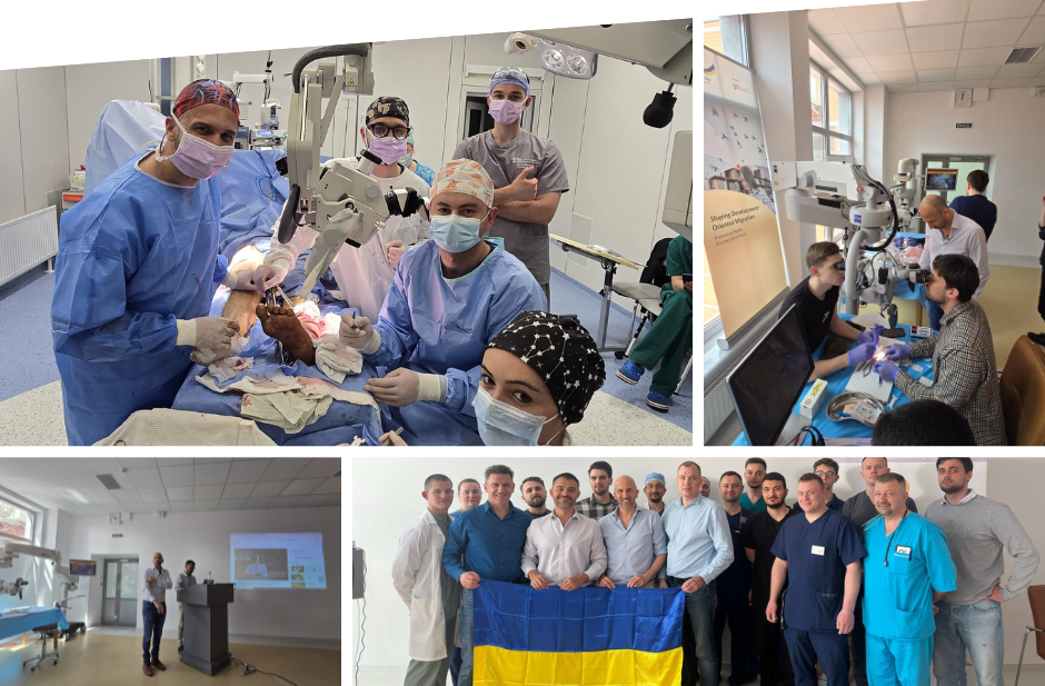 У Вінниці відбувся міжнародний курс з мікрохірургії та лікування фантомного болю