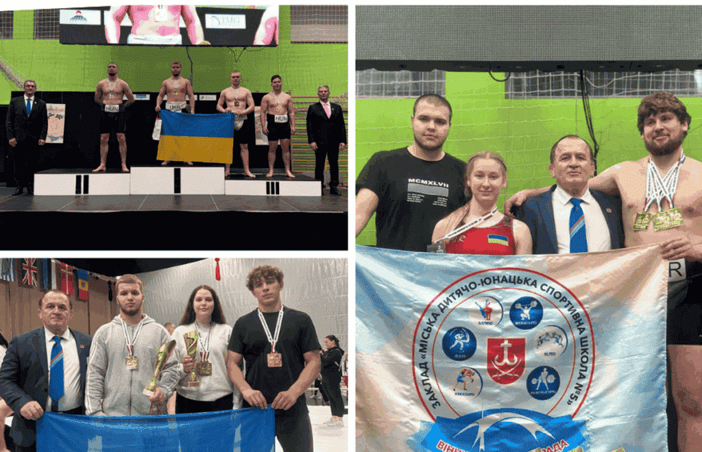 Вінницькі сумоїсти вибороли 11 нагород на чемпіонаті Європи в Угорщині