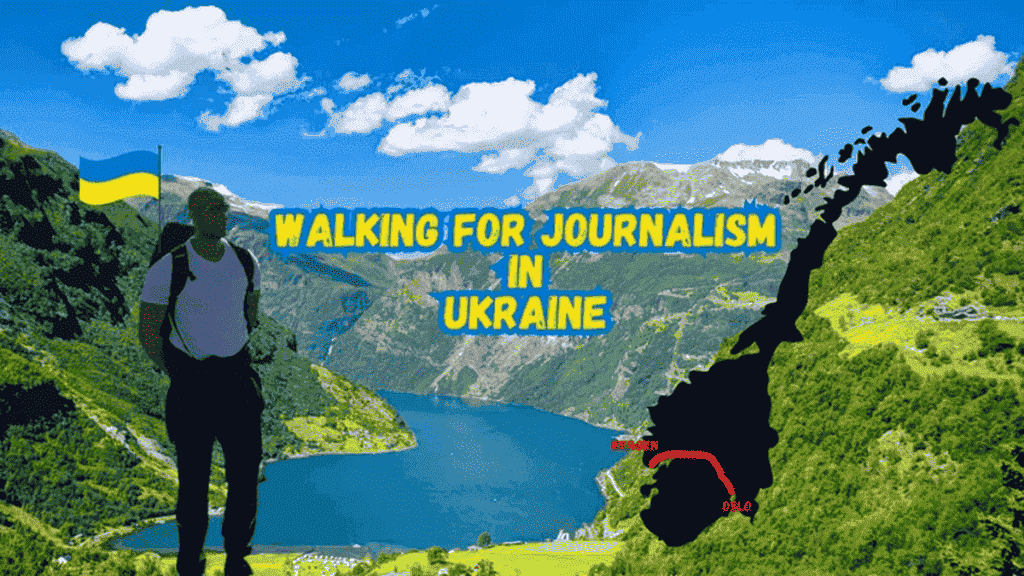 Норвезький журналіст пройде 450 кілометрів для підтримки українських медіа