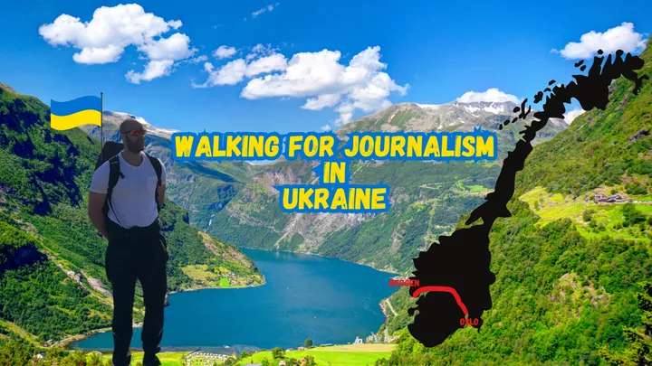 Норвезький журналіст пройде 450 кілометрів для підтримки українських медіа