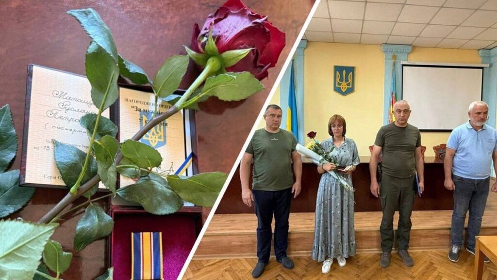 Родинам двох загиблих військових з Вінниччини вручили ордени За мужність