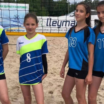 Вінничанки виграли чемпіонат «Обласної дитячої ліги» з пляжного волейболу