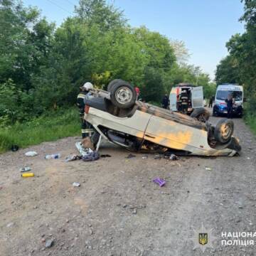 Поліція Вінниччини встановлює обставини трьох ДТП, одна з яких зі смертельними наслідками
