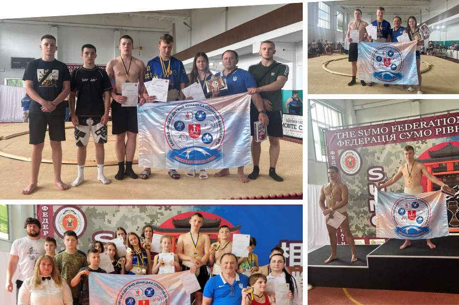 Вінницькі спортсмени здобули 8 золотих медалей на чемпіонаті України з сумо
