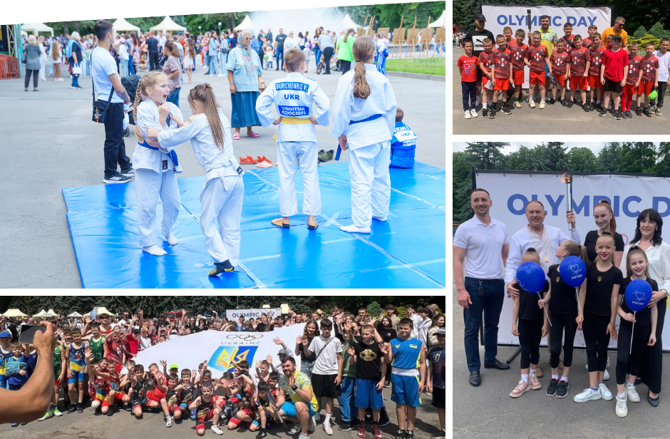 Олімпійський день у Вінниці пройшов під гаслом єдності, спорту та вдячності ЗСУ