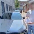 У Вінниці водія BMW оштрафували за перевезення пасажирів на вікнах авто
