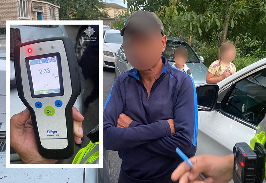 У Вінниці перехожі викликали патрульних, аби зупинити п’яного водія
