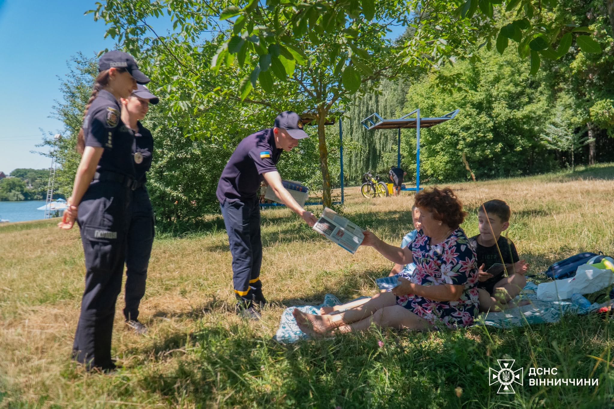У Вінниці рятувальники нагадали правила безпеки біля водойм