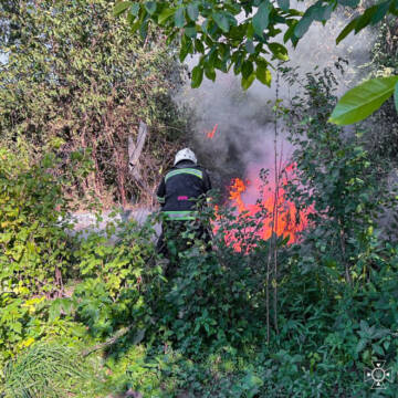 За добу рятувальники ліквідували шість пожеж на відкритих територіях