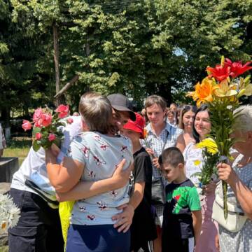 На Вінниччині зустріли Юрія Гучка після трирічного полону