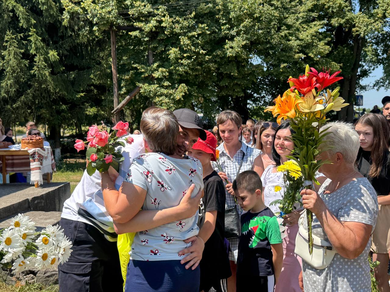 На Вінниччині зустріли Юрія Гучка після трирічного полону