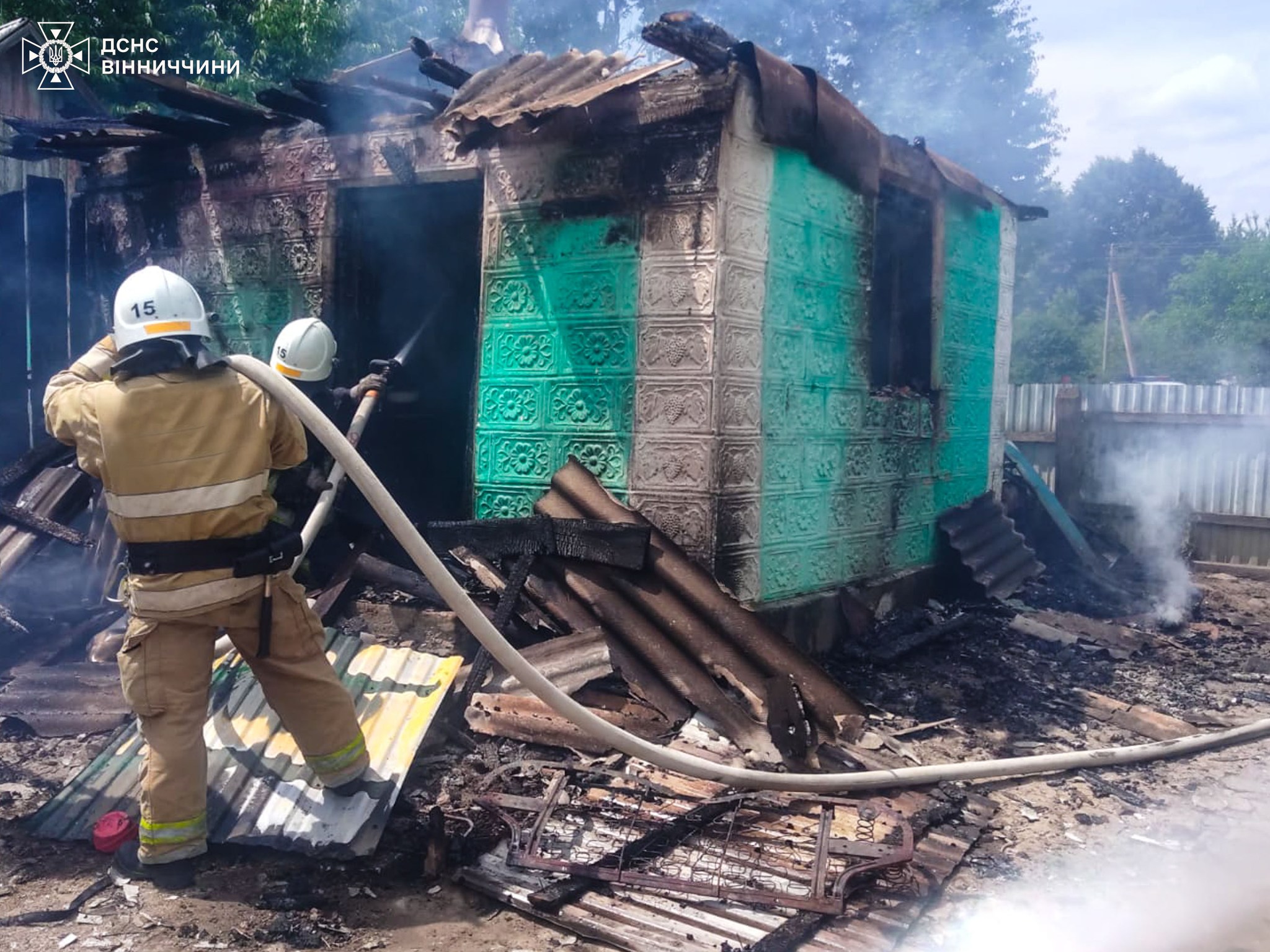 На Вінниччині за добу ліквідували 16 пожеж у приватному секторі та екосистемах