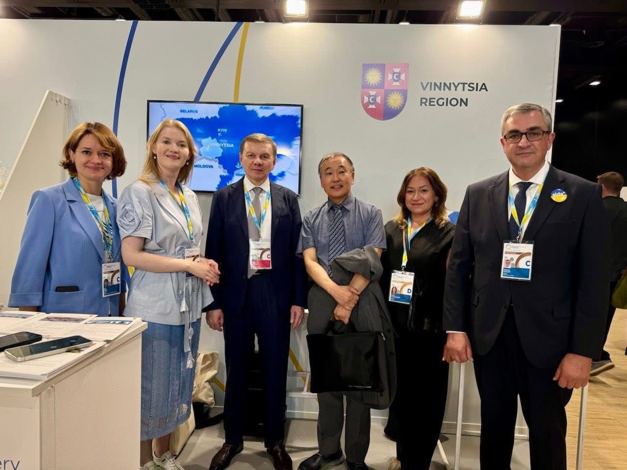 Вінниця презентувала інвестиційні проєкти на конференції URC2025 у Римі
