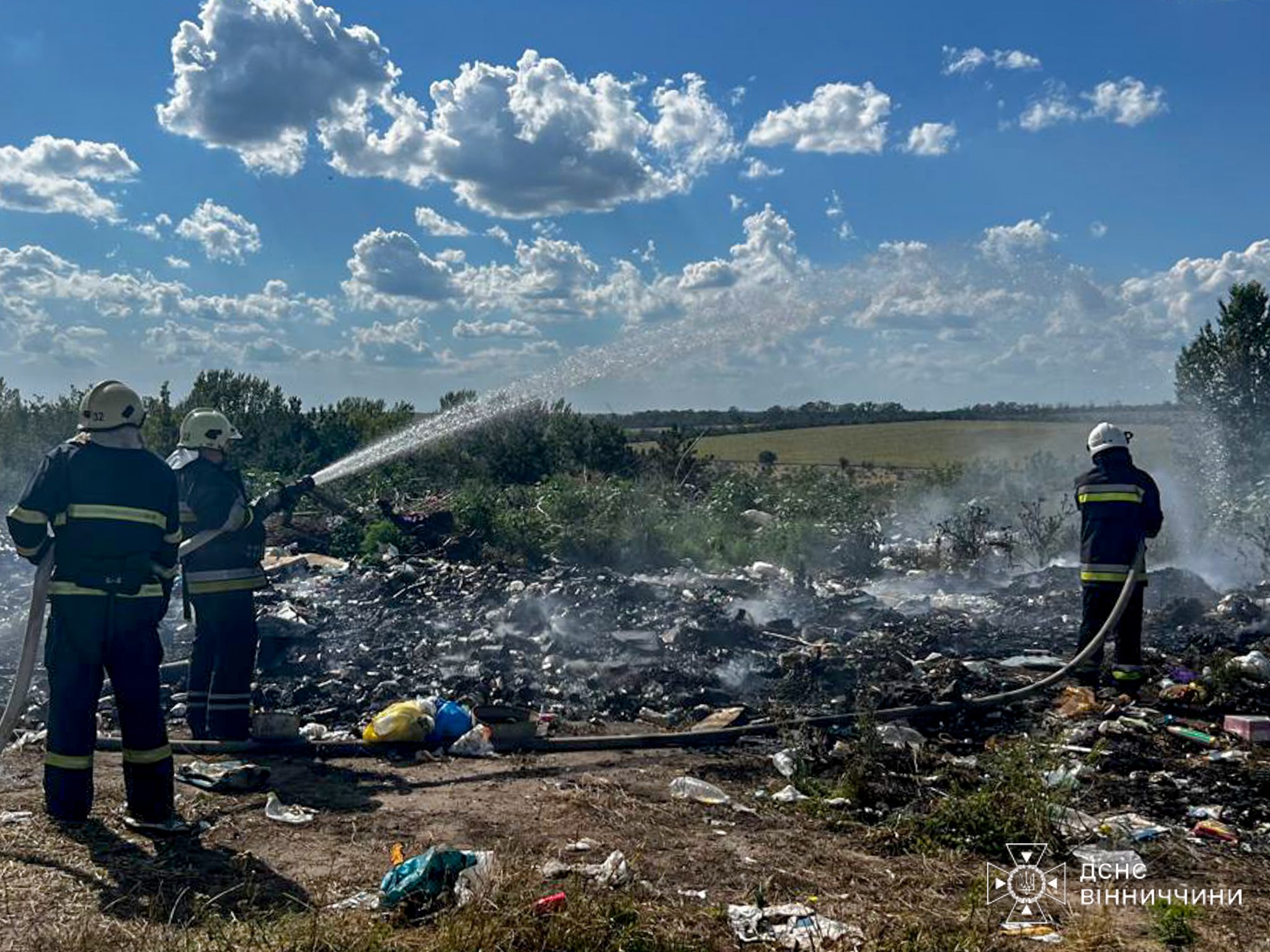 Сім пожеж за добу: на Вінниччині вогонь знищив 2 гектари землі