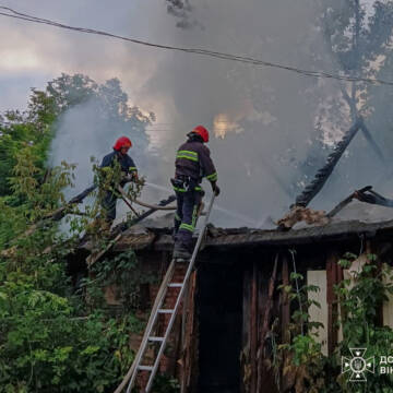 На Вінниччині ліквідували чотири пожежі за добу, одну спричинили дитячі пустощі