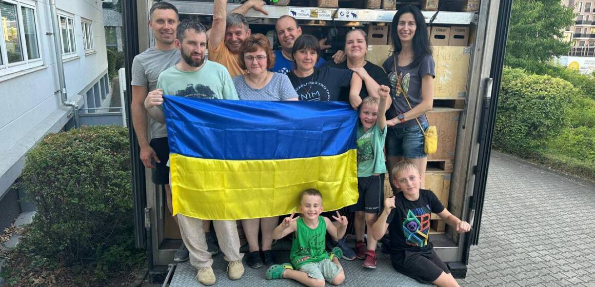 До Вінниці прибув гуманітарний вантаж із німецького Дюссельдорфу