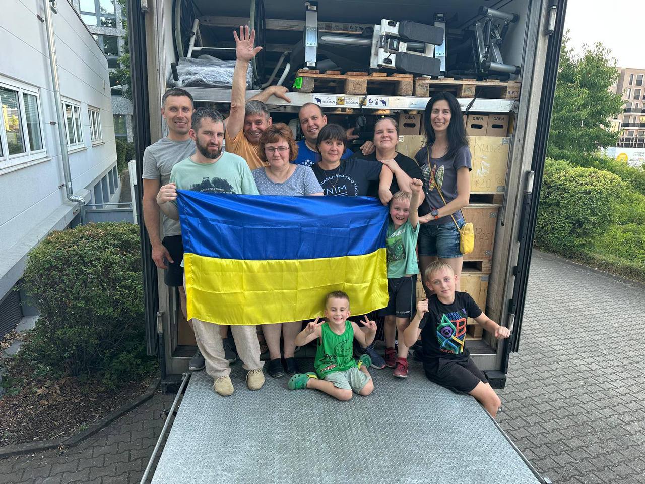 До Вінниці прибув гуманітарний вантаж із німецького Дюссельдорфу