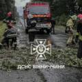 Негода на Вінниччині: буревій та злива наробили шкоди