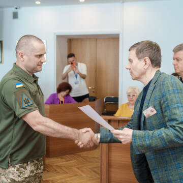 Сергій Моргунов відзначив військовослужбовців напередодні Дня Повітряних сил Збройних сил України