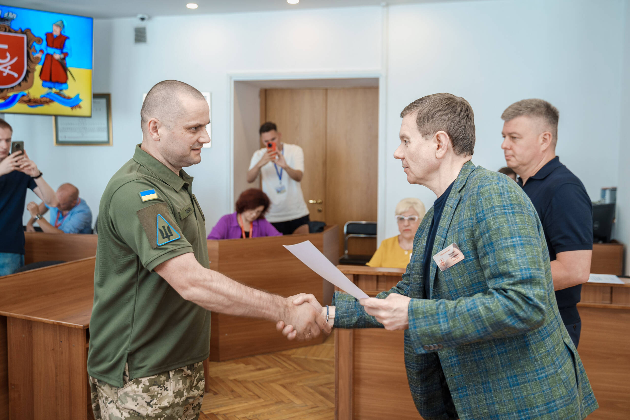 Сергій Моргунов відзначив військовослужбовців напередодні Дня Повітряних сил Збройних сил України