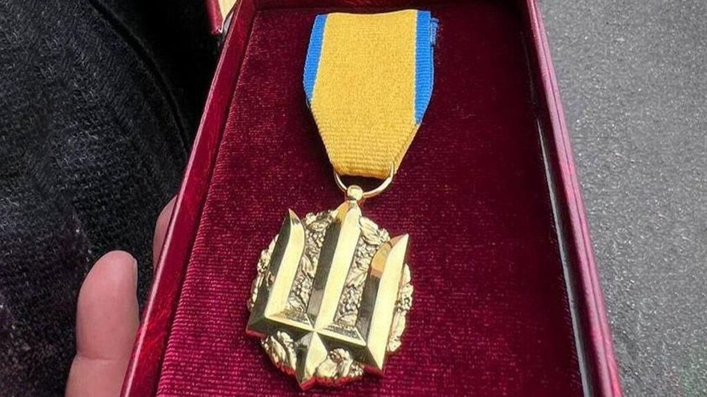 Захисник із Вінниччини отримав відзнаку Золотий тризуб