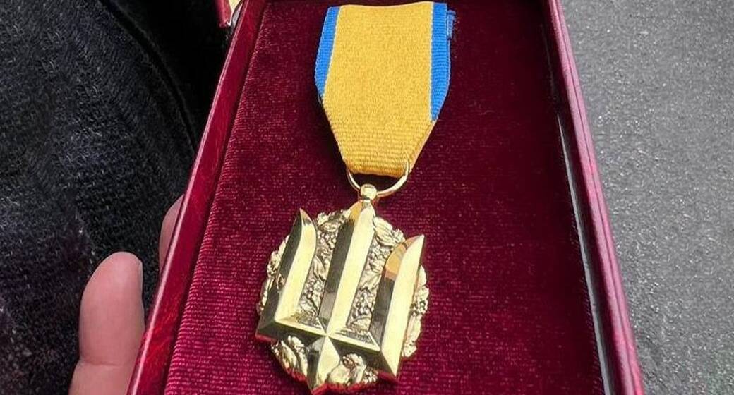 Захисник із Вінниччини отримав відзнаку “Золотий тризуб”