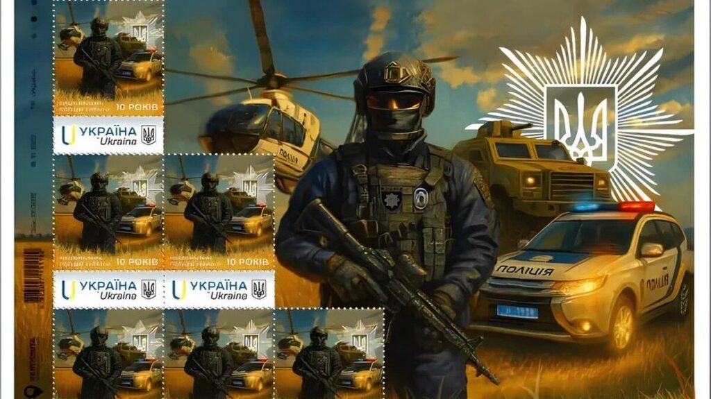Укрпошта присвятила нову марку Нацполції