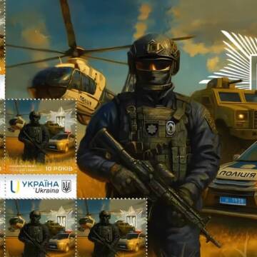 Укрпошта присвятила нову марку Нацполції